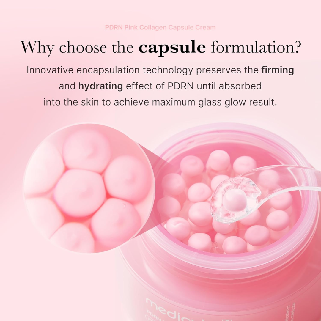 Medicube PDRN Pink Collagen Capsule Cream | PDRN Capsules