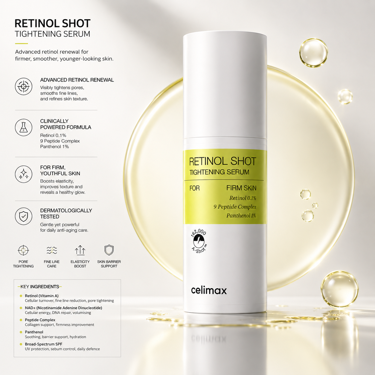 Celimax The Vita-A Retinol Shot Tightening Serum 30ml